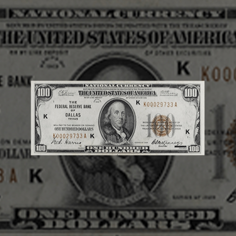 Small Size Federal Reserve Bank Notes