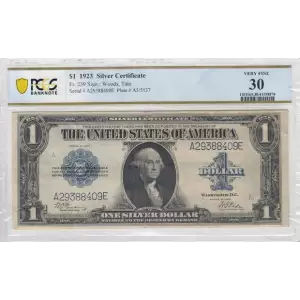 $1 1923 Blue Silver Certificates 239 (2)