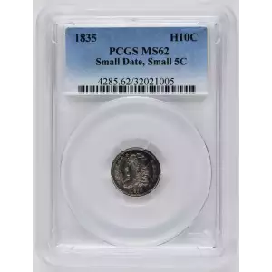 1835 H10C Small Date, Small 5C (2)