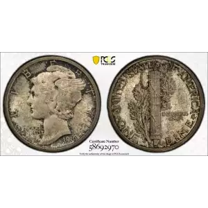 1916-D 10C, FB