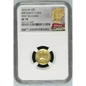 2016 24K GOLD 1/10oz FIRST RELEASES (2)