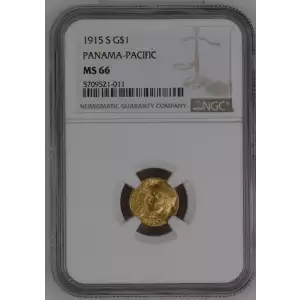 Classic Commemorative Gold--- Panama - Pacific Exposition 1915 -Gold- 1 Dollar (2)