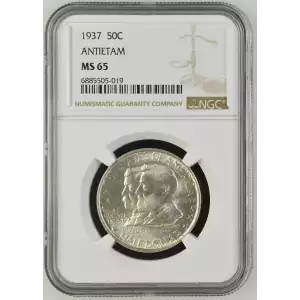 Classic Commemorative Silver--- Battle of Antietam Anniversary 1937 -Silver- 0.5 Dollar (2)