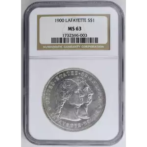 Classic Commemorative Silver--- Lafayette Dollar 1900 (2)