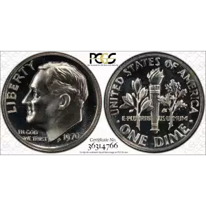 Dimes---Roosevelt 1965-Present-Copper-Nickel- 1 Dime (2)