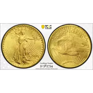 Double Eagle---Saint Gaudens 1907-1933 -Gold- 20 Dollar (2)