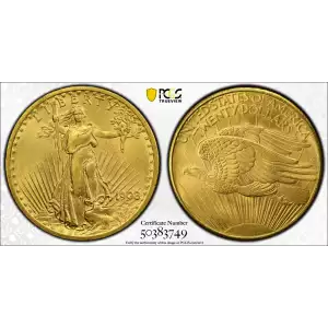 Double Eagle---Saint Gaudens 1907-1933 -Gold- 20 Dollar (2)