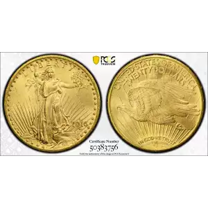 Double Eagle---Saint Gaudens 1907-1933 -Gold- 20 Dollar (2)