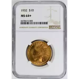 Eagle---Indian Head 1907-1933 -Gold- 10 Dollar