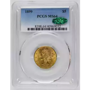 Half Eagle---Liberty Head 1839-1908 -Gold- 5 Dollar
