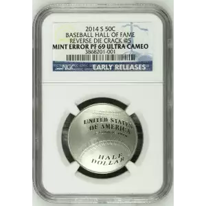 Modern Commemoratives --- National Baseball Hall of Fame 2014 -Copper-Nickel- 0.5 Dollar (2)