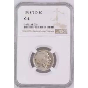 Nickel Five Cent Pieces-Indian Head or Buffalo