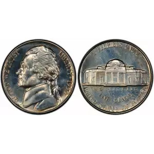 Nickel Five Cent Pieces-Jefferson (2)