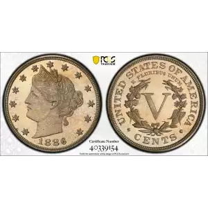 Nickel Five Cent Pieces-Liberty Head 1883-1913