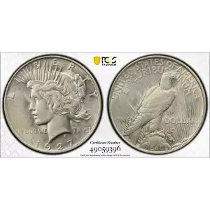 Peace Silver Dollar (1921-1935) (2)