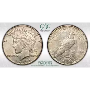 Peace Silver Dollar (1921-1935)