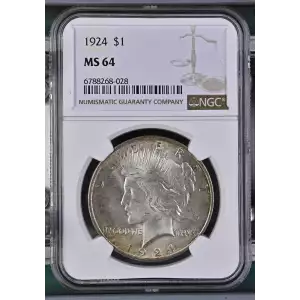 Peace Silver Dollar (2)