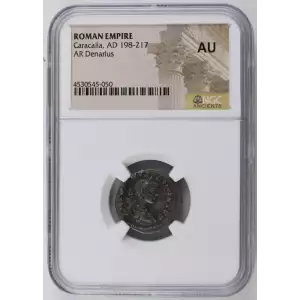 Roman Empire Caracalla AR Denarius 