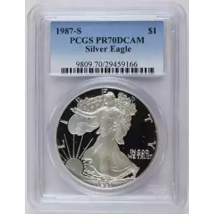 2021 Bullion Silver Eagles PCGS MS-70 Silver Eagle - Type 1 (Legends ...