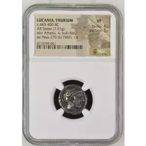 Lucania, Thurium AR Stater 
