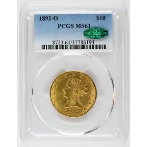 1892-O $10