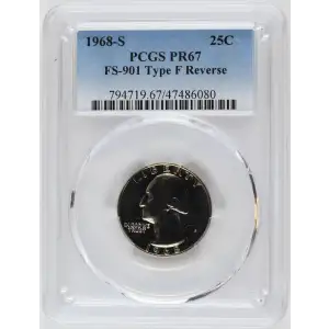 Quarter Dollars-Washington --Clad Coinage 1965-Present -Copper-Nickel- 0.25 Dollar (2)