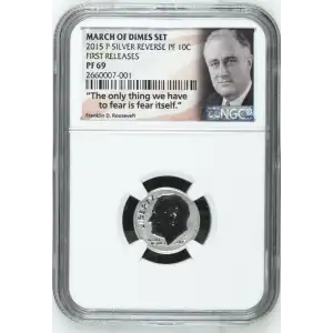 2015 P MARCH OF DIMES SET FIRST RELEASES OFFICIAL US MINT SET (2)